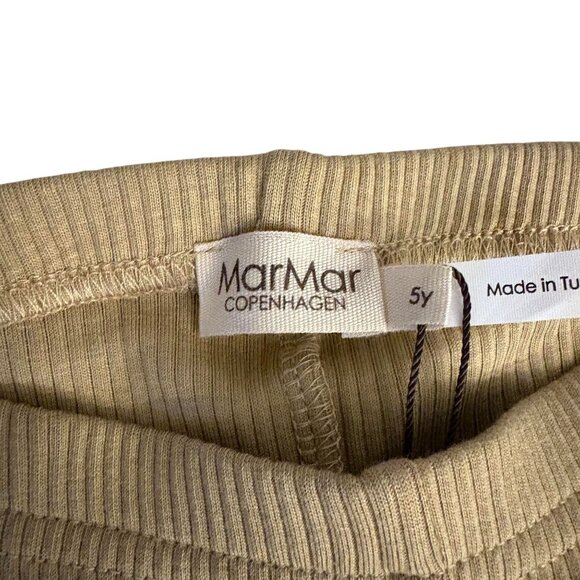 MarMar Copenhagen Kids Ribbed Cotton Leggings 5Y Sea Forest NWT - Picture 5 of 5